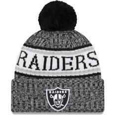 Bonnets New Era NFL Sideline 2018 Bobble Mütze Oakland Raiders