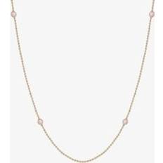 Nomination Rose Gold Necklaces Nomination Bella Rose Gold Plated Pink Crystal Necklace 146643/040