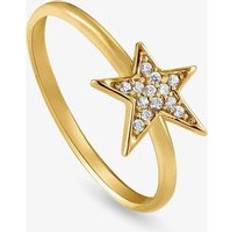 Nomination 18k Rings Nomination Stella Gold Plated Single Star Ring 146700/012/024