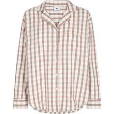 Bruin - Man Pyjama's JBS of Denmark Flannel Nachthemd - Bruin