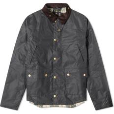 Vert - Veste cirée Vestes Barbour Blouson en coton ciré - Giacche Grey Uomo