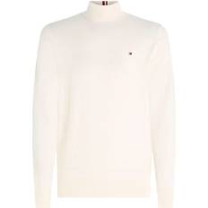 Bianco - Maglione a collo alto Maglioni Tommy Hilfiger Basic Turtleneck Sweater - Regular Fit