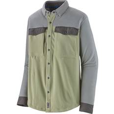 Patagonia M's L/S Early Rise Snap Shirt Salvia Green