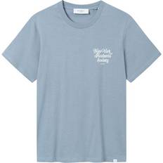 Les Deux Överdelar Les Deux New York T-shirt - Grå
