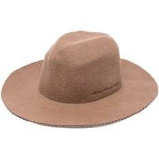 Wool Hats White Mountaineering wool fedora hat unisex Wool Brown