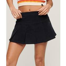 Corduroy - Women Skirts Superdry Vintage Pleated Cord Mini Skirt