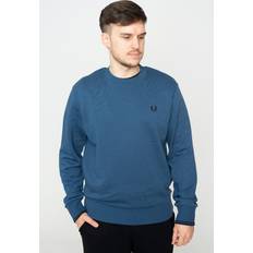 Fred Perry Truien Fred Perry Crew Neck Sweater - Midnight Blue