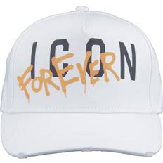 DSquared2 Men's Icon Forever Baseball Cap White ONE