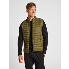 XXL Chalecos Hummel Red Quilted Vest Green Man