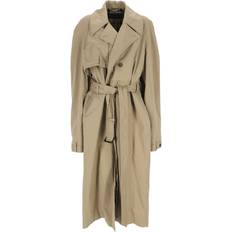 Balenciaga Manteaux Balenciaga Deconstructed Trench E Impermeabili Beige Donna