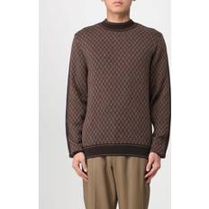 Balmain Homme Pulls Balmain Intarsia Trui Heren - Bruin