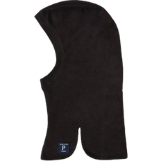 Svarte Balaklavaer Polarn O. Pyret Baby's Merino Wool Balaclava - Black