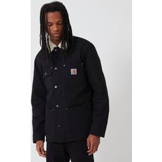 Carhartt WIP Carhartt-WIP Fairmount Coat Organic Cotton Black rigid