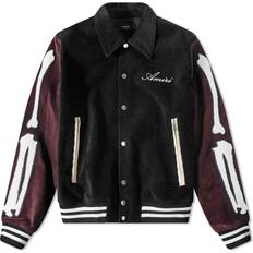Amiri Corduroy Varsity Jacket - Black