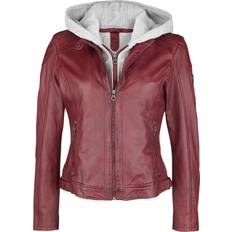 Angy S18 LAMAS Leather Jacket red