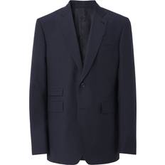 Burberry Blazers Burberry tailored-fit blazer men Wool/Mohair Black
