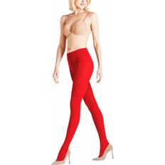 Rojo Medias y Ligas Falke Pure Matt Opaque Tights Colour: Lipstick