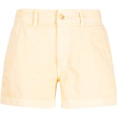 Polo Ralph Lauren Damen Shorts Polo Ralph Lauren Schmale Chino-Shorts Baumwolle Gelb