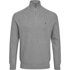 Polo Ralph Lauren Half Zip Knit Jumper Grey