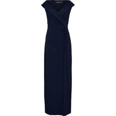 Lauren Ralph Lauren Dam Klänningar Lauren Ralph Lauren Classic Mjgown Dam Midiklänningar