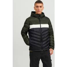 Herren - Rosa Jacken Jack & Jones Sakkos JJEHERO PUFFER HOOD NOOS gelb