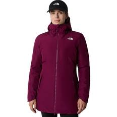 The North Face Womens Hikesteller Insulated Parka: Boysenberry/Asphalt