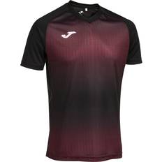 Silke T-shirts Joma Tiger V Spillertrøje Sort & Bordeaux