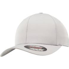 Silver - Women Caps Flexfit Cap Silberfarben Casual L-XL