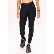 Lungo Pantaloni Termici Odlo Donna Leggings Merino 200 - Nero