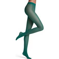 Transparent - Women Tights & Stay-Ups Falke Matt Deluxe Tights Colour: Verdigris