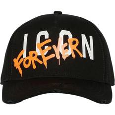 DSquared2 Men Clothing DSquared2 Icon Forever Logo Cap - Black