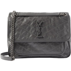 Saint Laurent Niki Medium Shoulder Bag - Grey