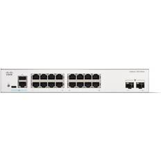 Cisco Managed Switchar Cisco Catalyst 1200-16T-2G Smart Switch