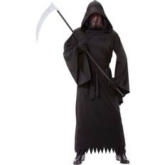 Halloween Phantom Costume with Weapons Grim Reaper Death Robe Outfit