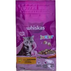 Whiskas Cibo Secco - Gatto Animali domestici Whiskas Croccantini Junior Pollo 1.40 kg