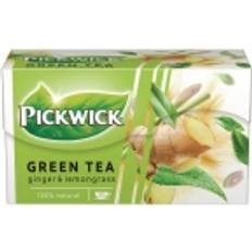 Pickwick Te Green Tea med Ingefær Lemon and Citrongræs 20 Breve x 12 Pakker 20st