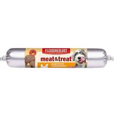 Meat & Treat singleshot fjerkræ, 80g.