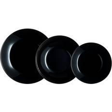 Arcopal Keittiötarvikkeet Arcopal Astiasetti Zelie Black Musta Set of 12