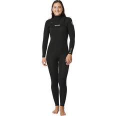 Deportes acuáticos Rip Curl Traje neopreno Dawn Patrol 4/3 CZ manga larga negro mujer Black