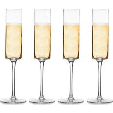 Maison & White Edge Champagne Flutes Set