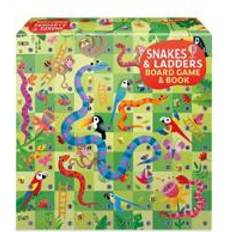 Snakes and Ladders Board Game: Game and Book (Board Book)