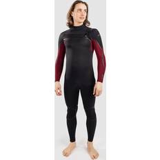 Swim & Water Sports O'Neill Hyperfreak Fire 4/3 Chest Zip Wetsuit dkred blk/dkred