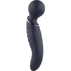 Dream Toys Glam Dual Wand Vibe, 21,5 cm schwarz