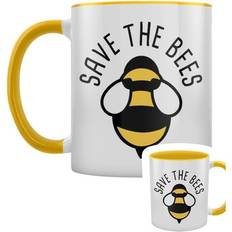 Gold Espresso Cups Grindstore Save The Bees Two Espresso Cup