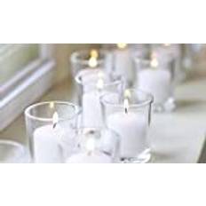 Candlesticks on sale Set of 12 Clear Glass Votive Holders Candlestick