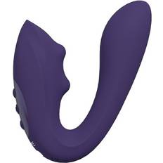 VIVE Sex Toys VIVE Yuki Dual Motor G-Spot Vibrator with Massaging Beads Purple