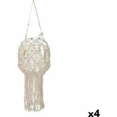 Træ Lysestager Gift Decor Makramé Lysestage