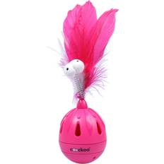 Coockoo Tumbler Kat Legetøj Pink 19,5 x 7 cm