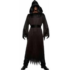 Shatchi Halloween Phantom Costume Hauntingly Beautiful Dark Death Robe Outfit