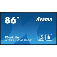 3840x2160 (4K) - A Skærme Iiyama ProLite LH8664UHS-B1AG 86tommer